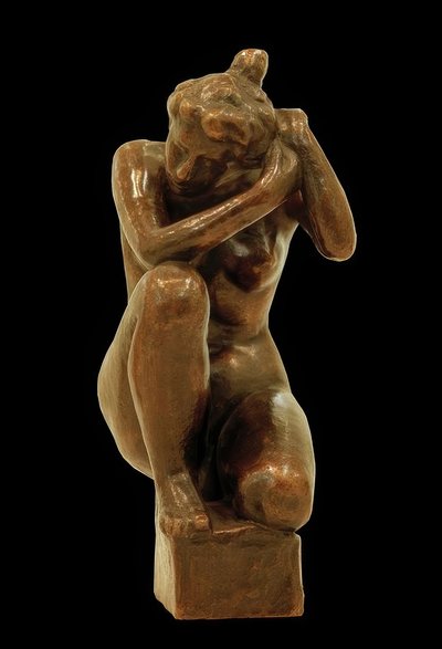 Young Girl Crouching by Aristide Maillol